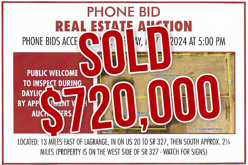 Online Real Estate Auction in Steuben County, Ends May